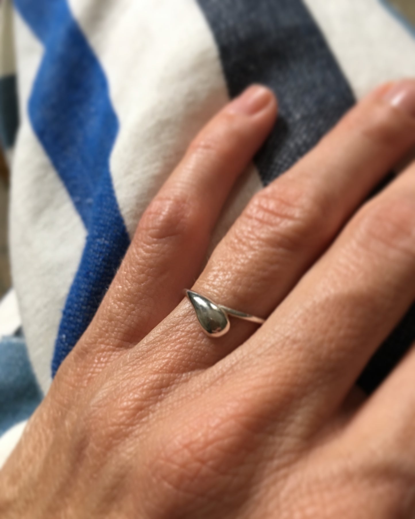 MELTED · RING · SILVER