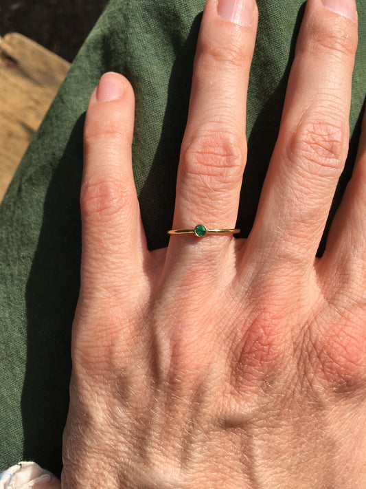 Classic Emerald Ring
