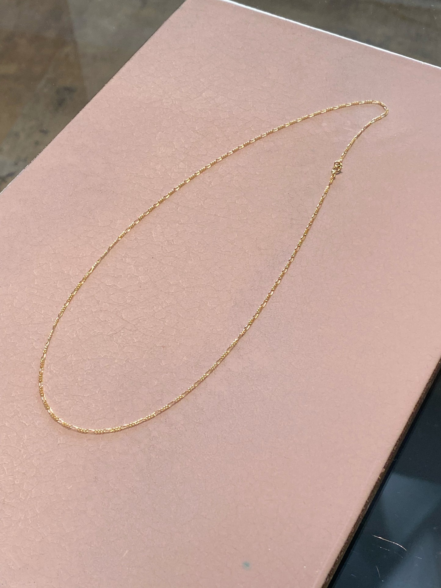 Figaro Chain 18 kt.