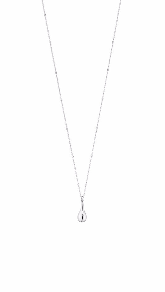 MINI TEARDROP · NECKLACE · SILVER