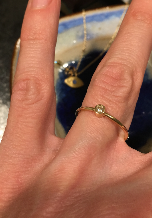 Classic Diamond ring.