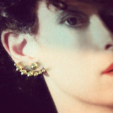 LARGE BULLETS GOLD PLATED