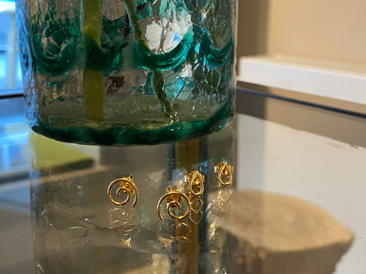 MINI SPIRAL GOLD-PLATED